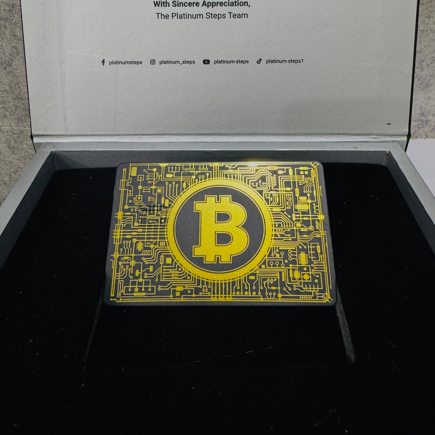 Bitcoin Metal CARD